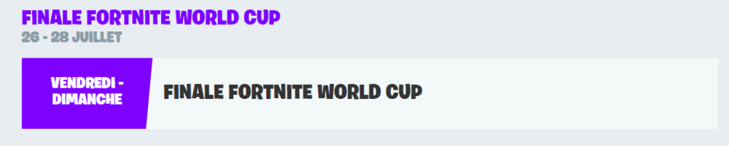 Finale Fortnite World Cup