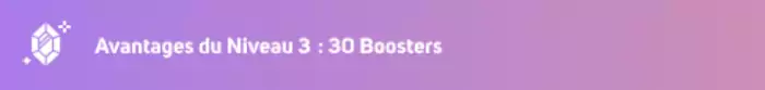 Avantages du niveau 3 Nitro Booster Discord - 30 Boosters
