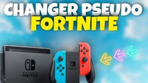Changer pseudo Fortnite