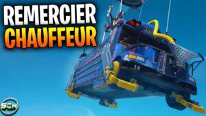 Comment remercier le chauffeur de bus Fortnite