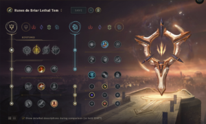Les runes sur League of Legends