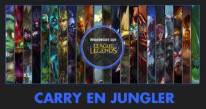 carry en jungler sur lol