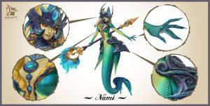 Dessin league of legends Nami
