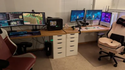 Setup gaming couple - aménager sa salle de jeu