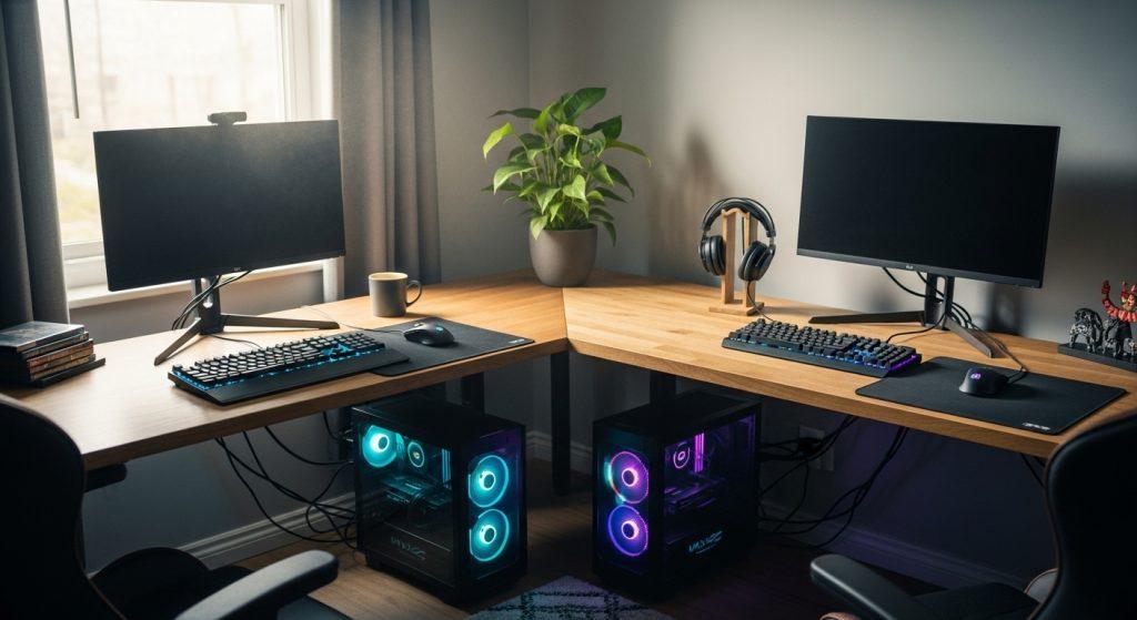 Setup gaming couple : aménager sa salle de jeu 2