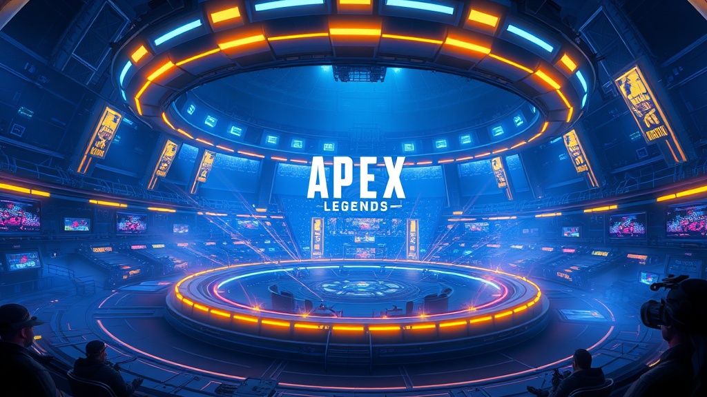 Visuel d'ambiance Apex Legends illustrant Apex Legends : l'&eacute;v&eacute;nement Cyberpunk transforme les Outlands en Night City