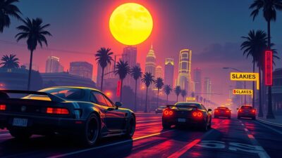 Visuel d'ambiance GTA illustrant GTA 6 : les codes numériques auront une date d'expiration, mais seulement dans un pays