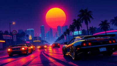 Visuel d'ambiance GTA illustrant GTA 6 : les employés de Rockstar réclament la fin du crunch et la reconnaissance d'un syndicat