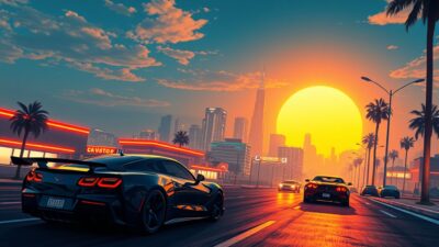 Visuel d'ambiance GTA illustrant GTA Online : le Braquage du Kortz Center est disponible, direction le monde de l'art