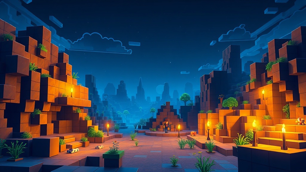 Visuel d'ambiance Minecraft illustrant Hytale et Minecraft : pourquoi les deux jeux devaient absolument se différencier
