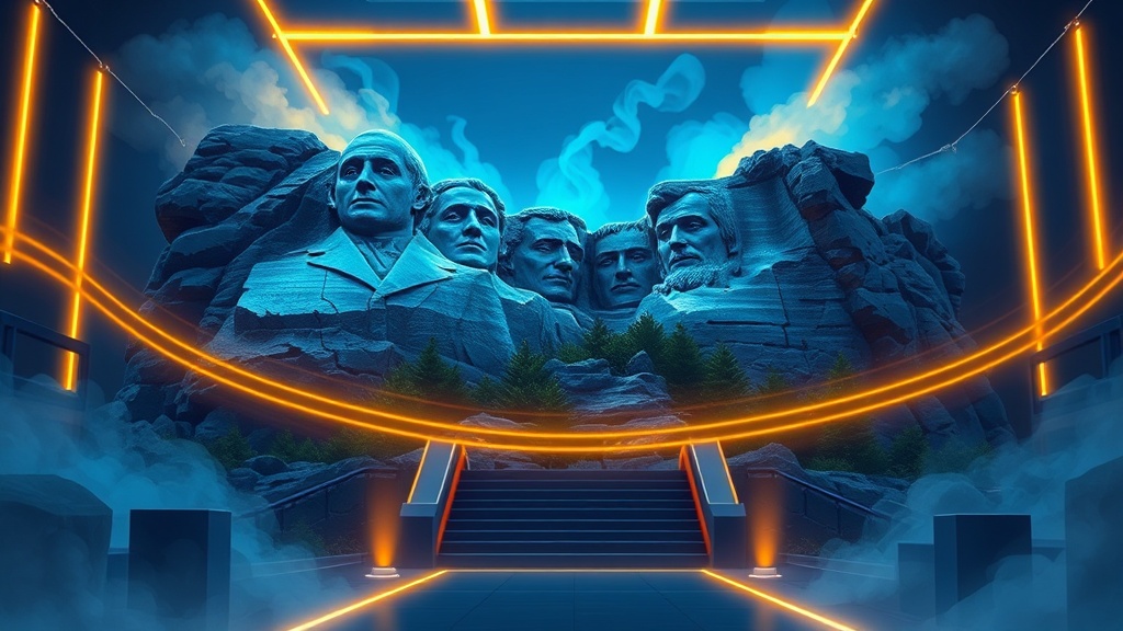 Visuel d'ambiance Valorant illustrant VALORANT : la chaîne officielle célèbre TenZ avec un clin d'œil au Mount Rushmore du jeu