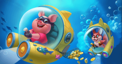Visuel d'ambiance Coin Master illustrant Bébé compte dans Coin Master