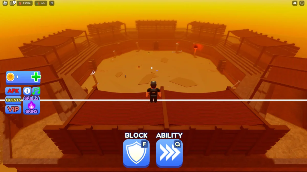 Visuel Roblox avec les étapes des Codes Blade Ball en jeu pour ajouter un code (1)
