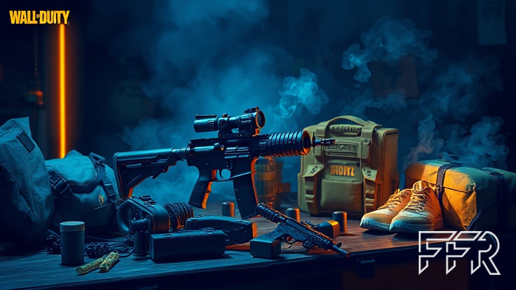 Visuel d'ambiance Call of Duty illustrant Bien débuter sur Call of Duty Warzone : atterrissage, loot et rotations