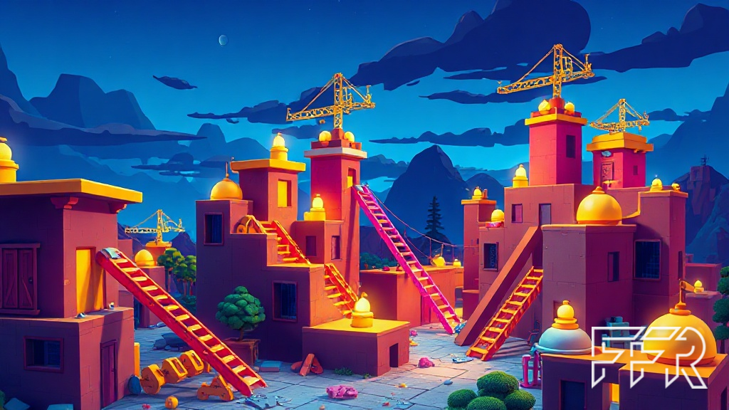 Visuel d'ambiance Fortnite illustrant Maîtriser la construction rapide sur Fortnite : murs, rampes et éditions