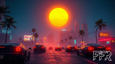 Visuel d'ambiance GTA illustrant GTA 6 : tout savoir sur l'extended look de 26 minutes diffusé en exclusivité sur Netflix