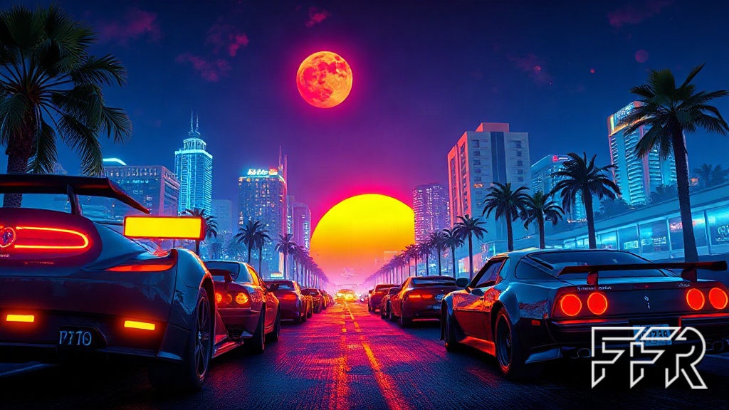 Visuel d'ambiance GTA illustrant GTA 6 : plus de 600 000 animations créées pour ses PNJ et sa faune