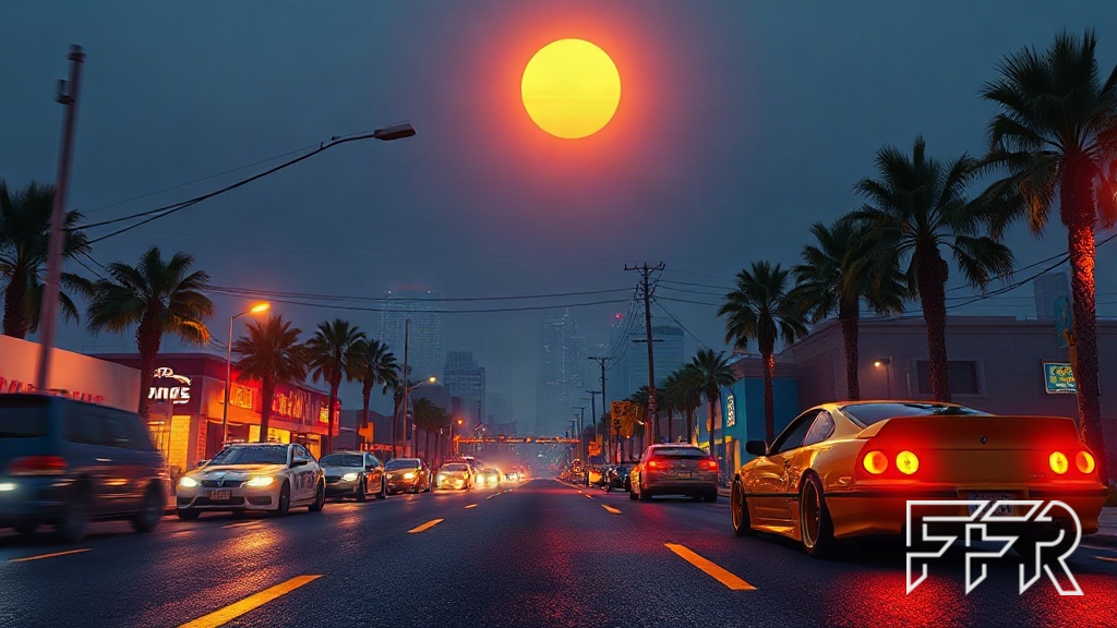 Visuel d'ambiance GTA illustrant GTA 6 aurait pu avoir quatre personnages, mais Rockstar a eu peur des soucis d'&eacute;quilibre