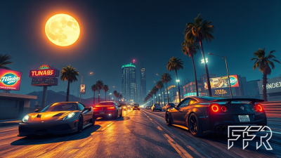 Visuel d'ambiance GTA illustrant « Vous n'êtes pas GTA » : pourquoi Midnight Club 5 a été annulé par Rockstar malgré son statut culte