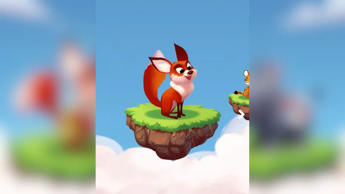 Foxy le premier animal dans Coin Master