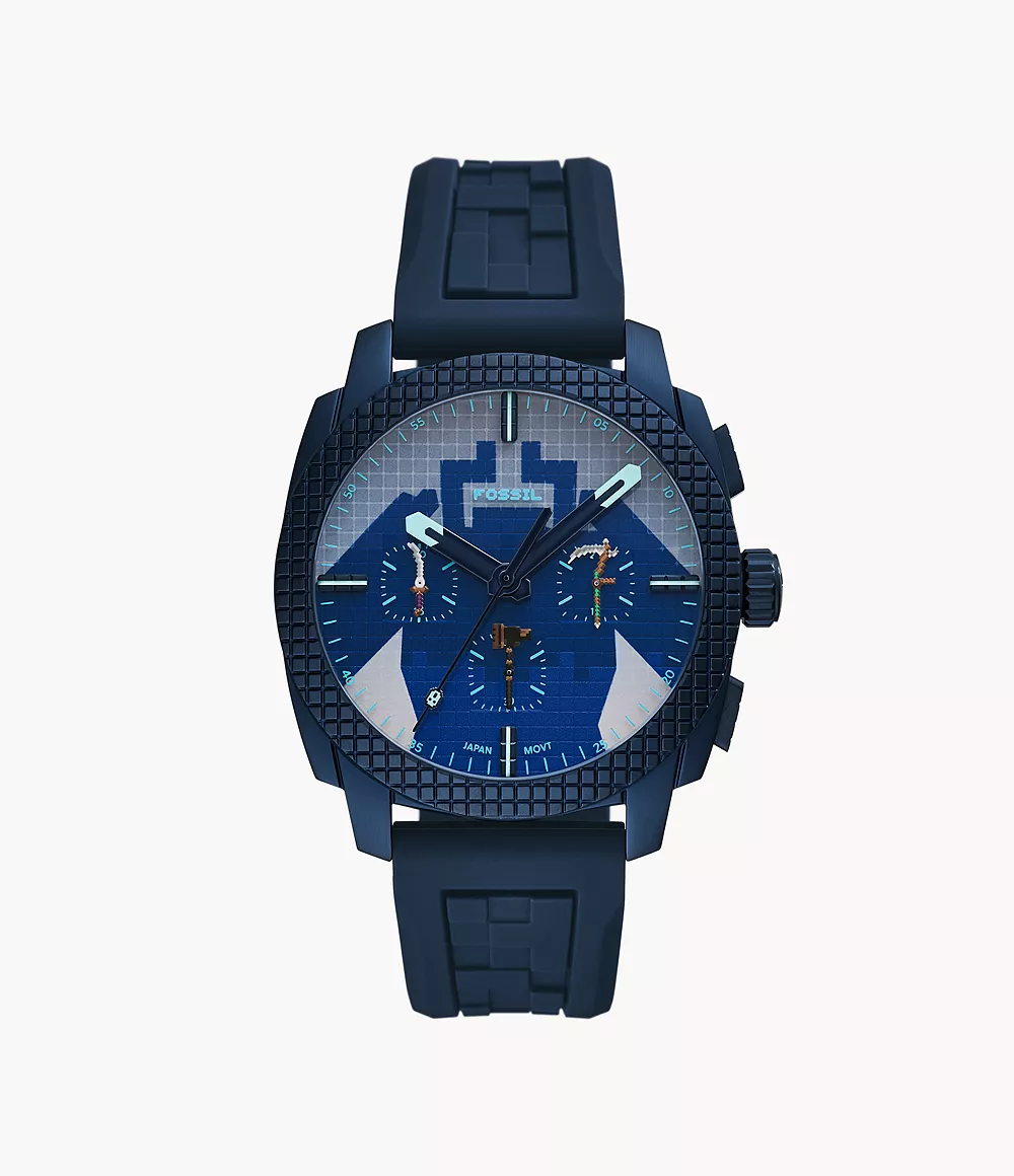 Montre Dungeons II 44 mm Minecraft x Fossil en édition limitée
