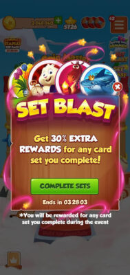 Set Blast dans Coin Master