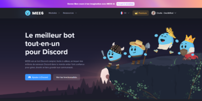 Un des bots Discord à avoir sur son serveur - MEE6 - [mee6.xyz]