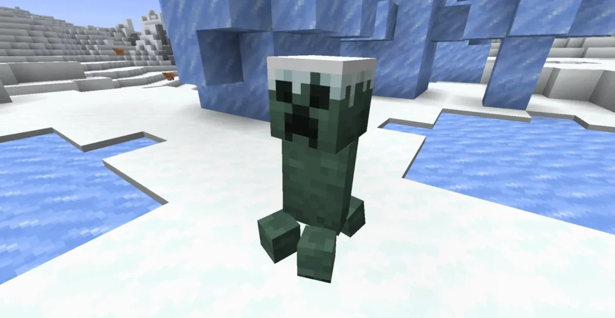 Visuel als creepers revamped neige minecraft
