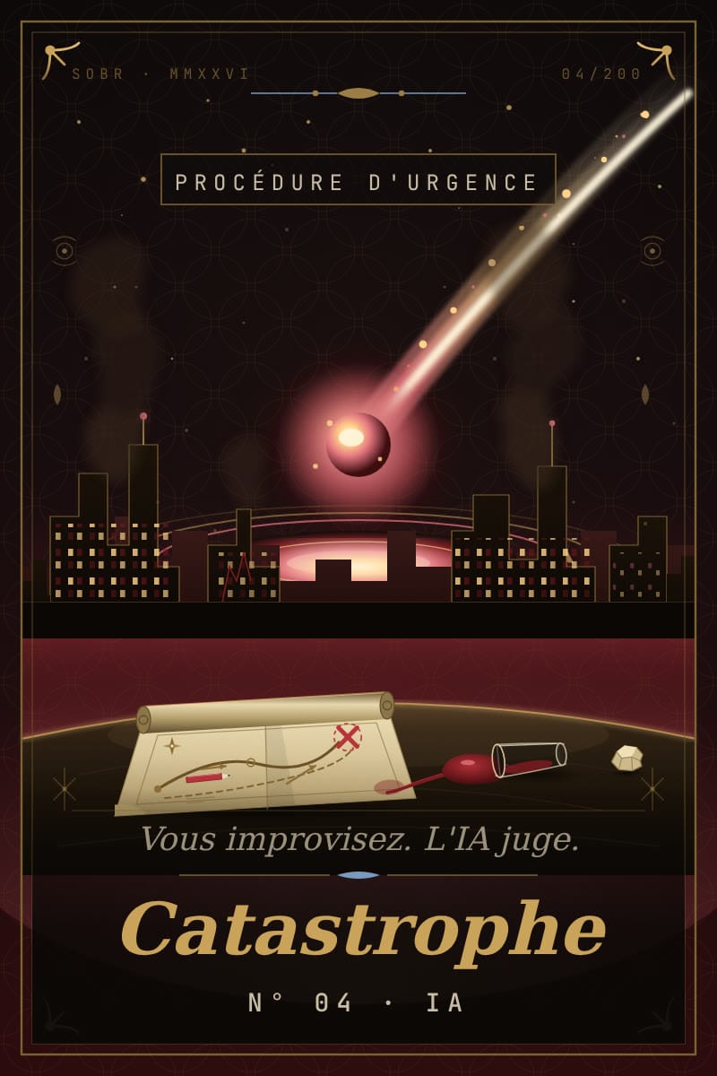 playsobr affiche catastrophe