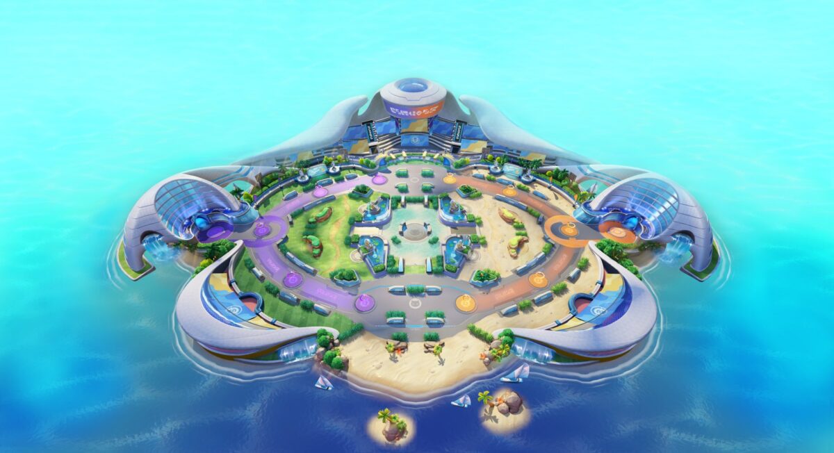 Pokémon Unite Map